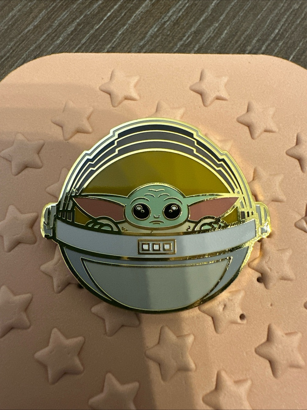 Loungefly Star Wars The Mandalorian Grogu Flying Pram Pin - Picture 2 of 3